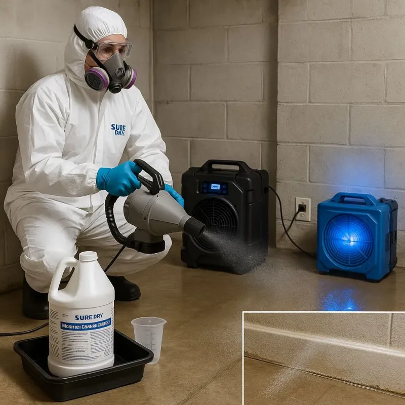 Sanitization and Odor Removal process in Harlem, GA